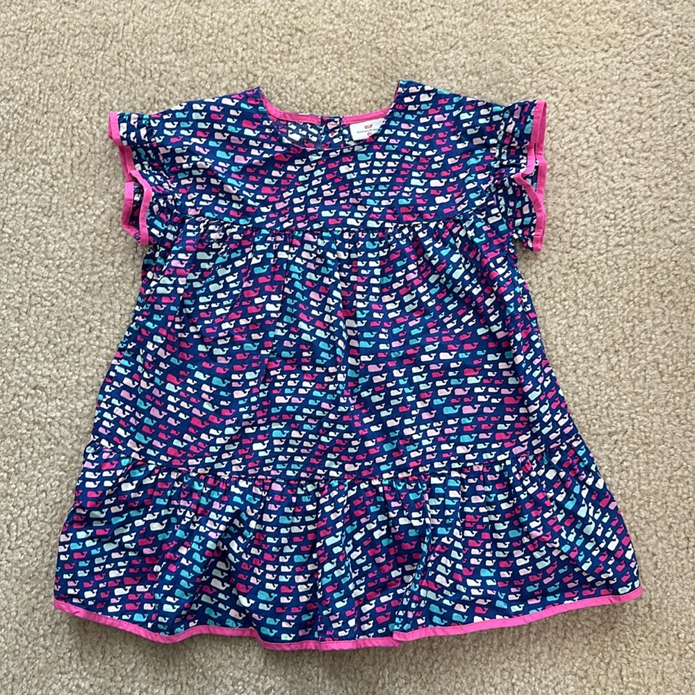 Vineyard Vines for Target Girls Whale Print Dress 3T